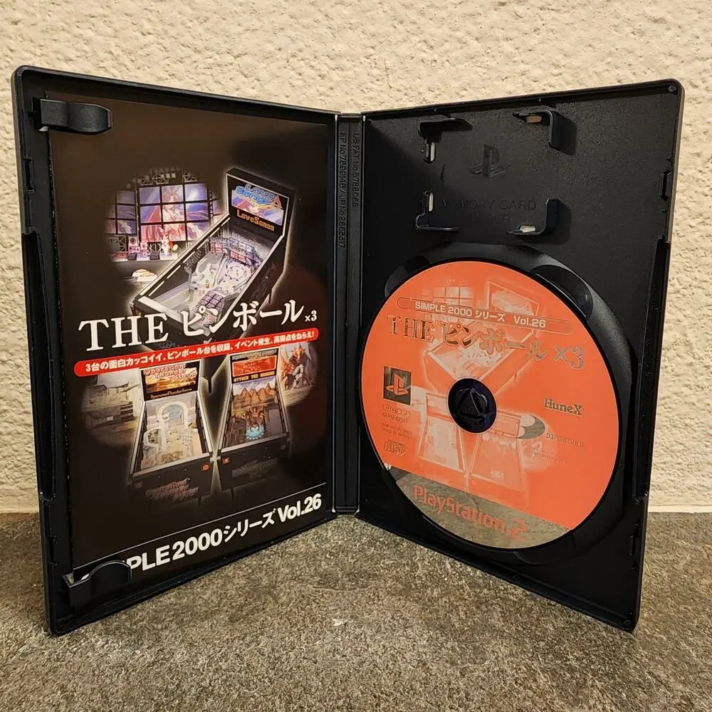 Game - Simple 2000 Series Vol. 26: The Pinball X3 (CIB) - PS2 [JAP Import]